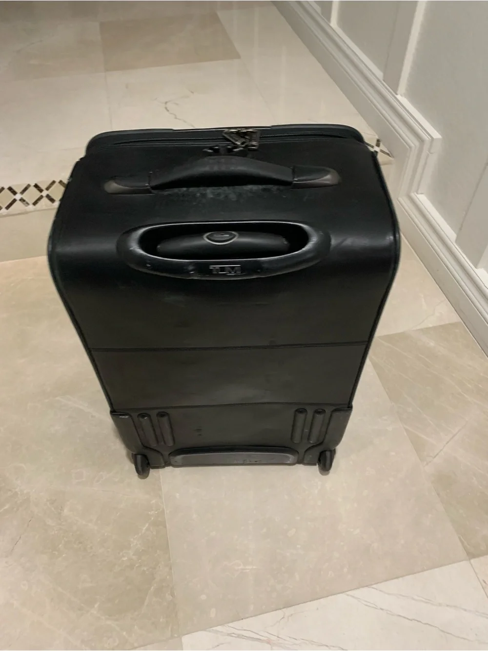 Tumi alpha leather